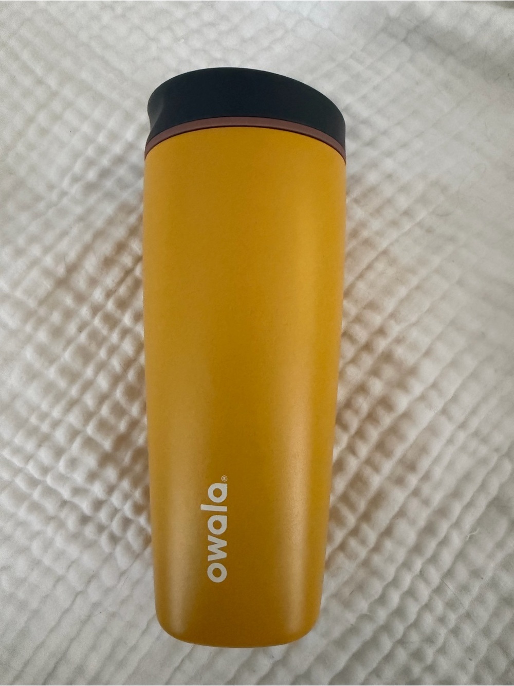 Owala Mustard Yellow Travel Tumbler